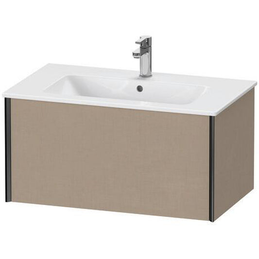 Duravit Xviu 32" x 16" x 19" One Drawer Wall-Mount Vanity Unit, Linen (XV40260B275)