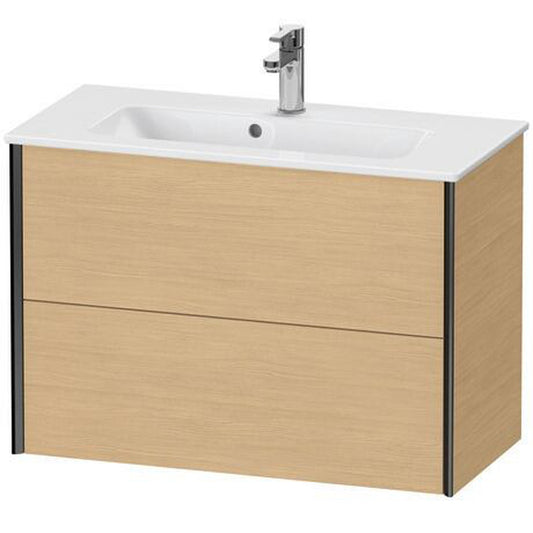 Duravit Xviu 32" x 22" x 15" Two Drawer Wall-Mount Vanity Unit, Natural Oak (XV41790B230)