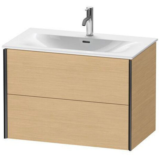 Duravit Xviu 32" x 22" x 19" Two Drawer Wall-Mount Vanity Unit, Natural Oak (XV41340B230)