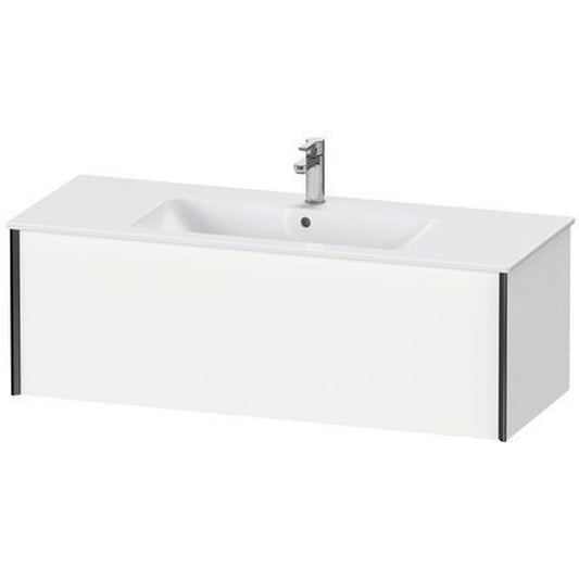 Duravit Xviu 48" x 16" x 19" One Drawer Wall-Mount Vanity Unit, White Matt (XV40280B218)