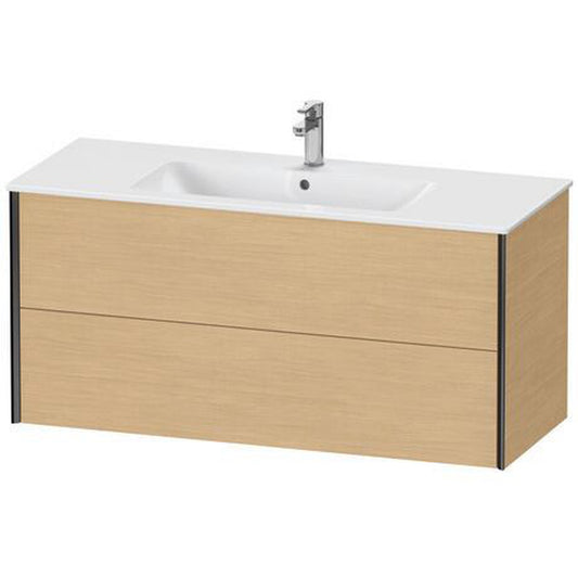 Duravit Xviu 48" x 22" x 19" Two Drawer Wall-Mount Vanity Unit, Natural Oak (XV41280B230)