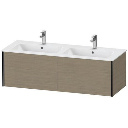 Duravit Xviu 50" x 16" x 19" Two Drawer Wall-Mount Vanity Unit, Oak Terra (XV40290B235)