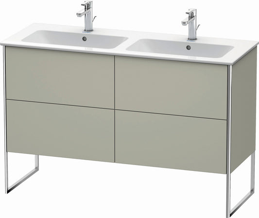 Duravit XSquare 50" Taupe Two Drawer Floorstanding Vanity Unit (XS444906060)