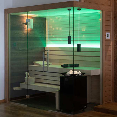 EOS Cubo Avantgarde 208/3 7.5kW Freestanding Electric Sauna Heater