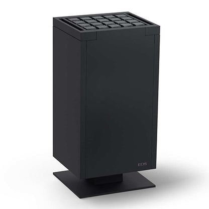 EOS Mythos S35 208V/3PH 7kW Anthracite Freestanding Designer Sauna Heater