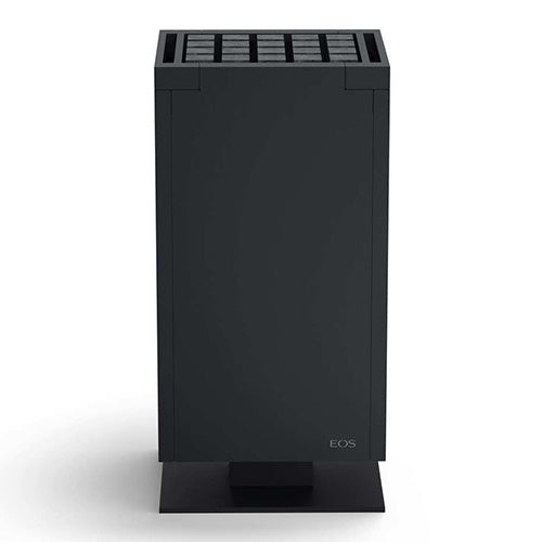 EOS Mythos S35 208V/3PH 7kW Anthracite Freestanding Designer Sauna Heater