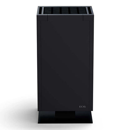 EOS Mythos S35 208V/3PH 7kW Black Freestanding Designer Sauna Heater