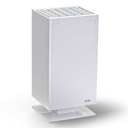 EOS Mythos S35 208V/3PH 7kW White Freestanding Designer Sauna Heater