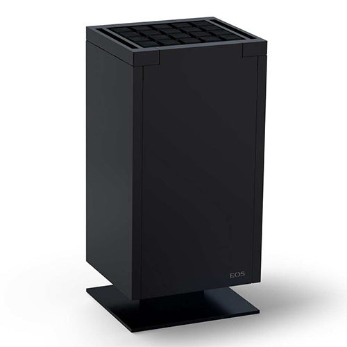EOS Mythos S35 208V/3PH 9kW Black Freestanding Designer Sauna Heater