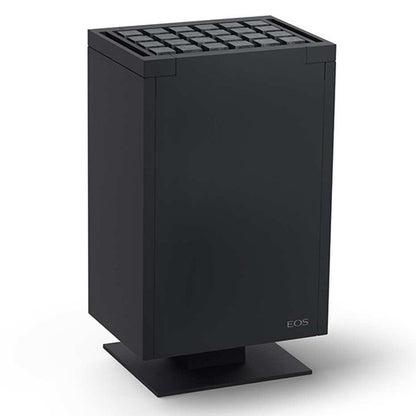 EOS Mythos S45 12kW Anthracite Freestanding Designer Sauna Heater