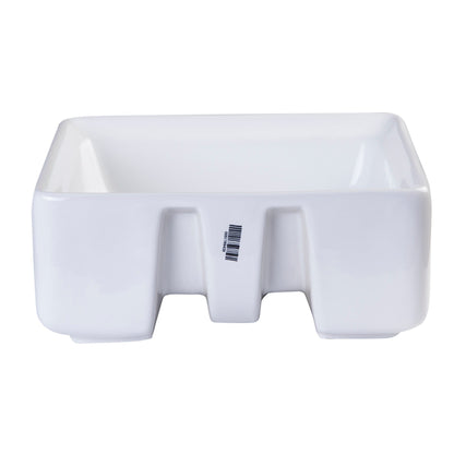 Eago 15" Square Ceramic Bathroom Sink