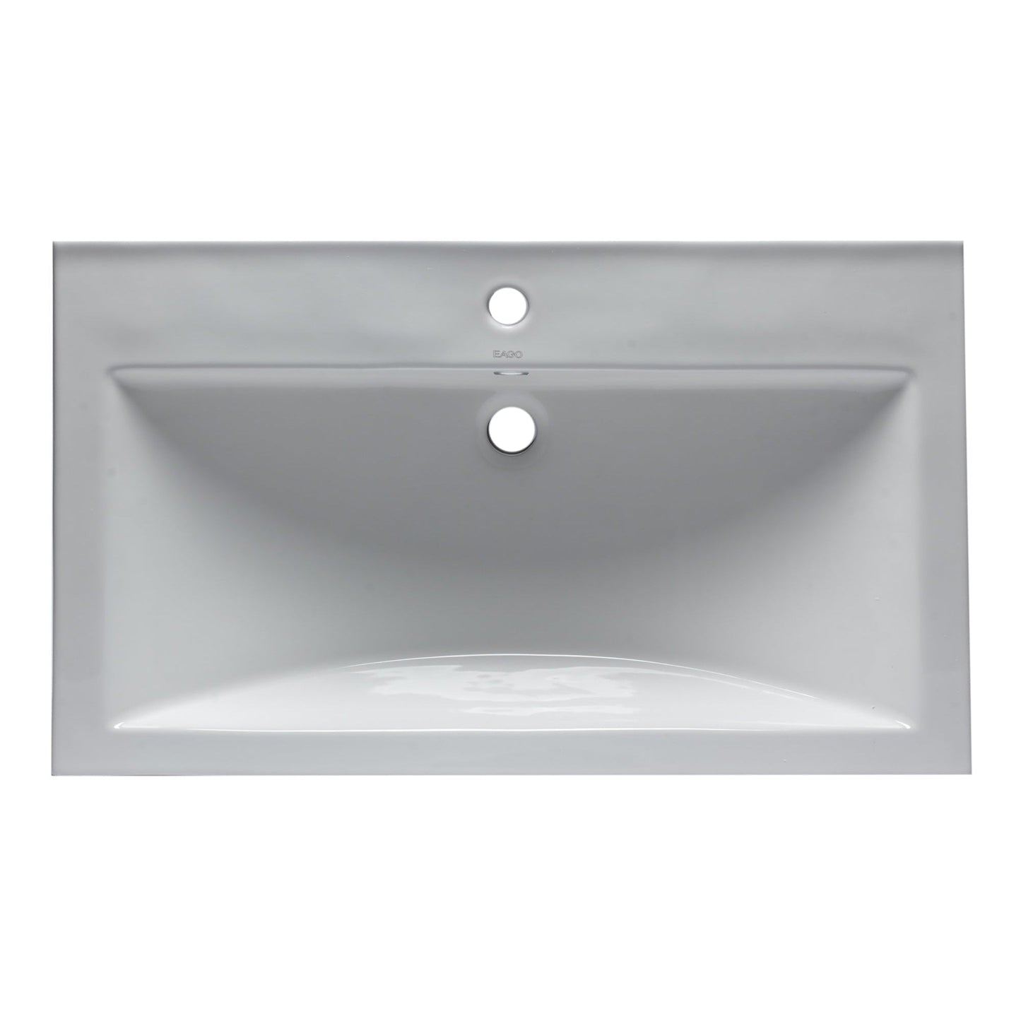 Eago 32"x19" White Ceramic Bathroom Sink