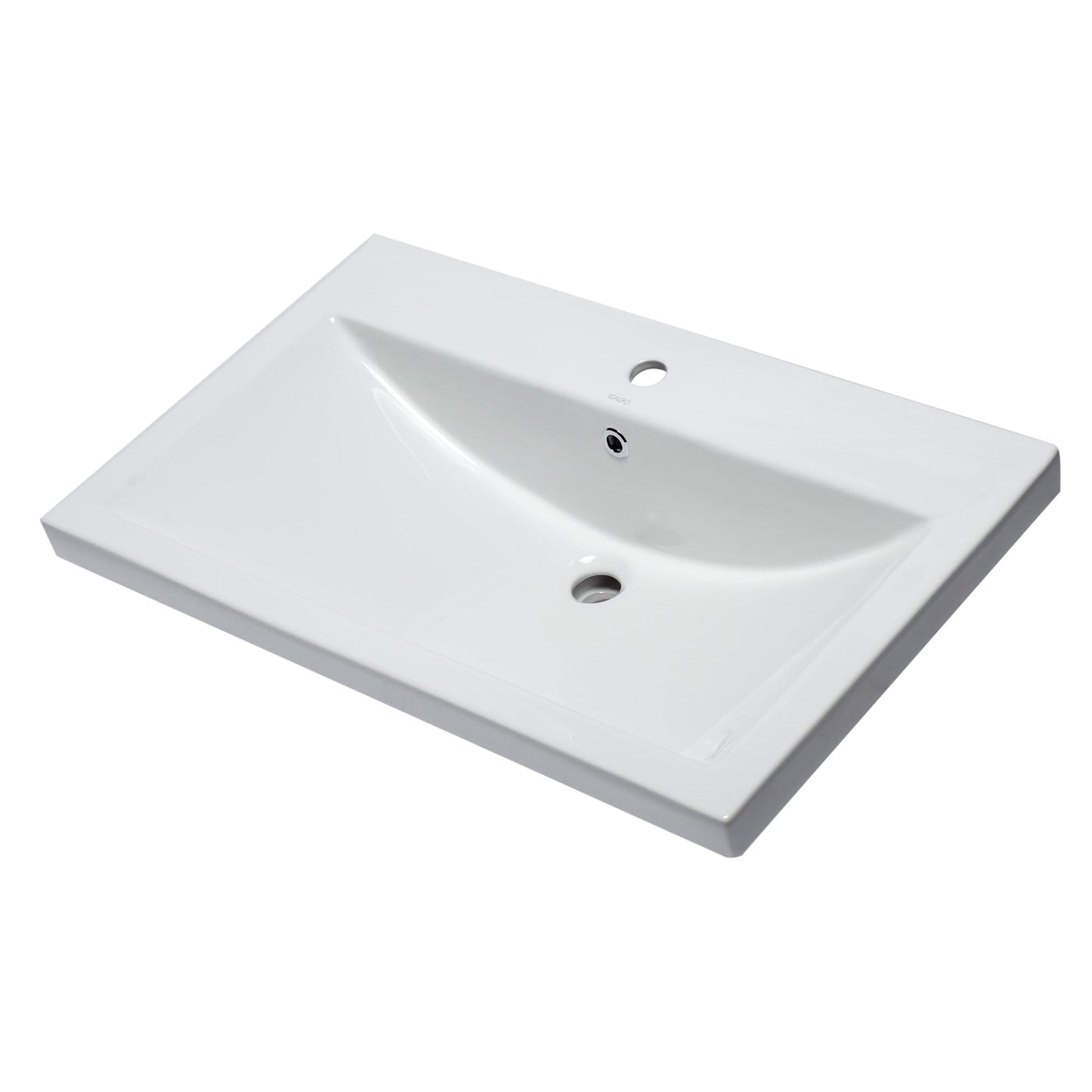 Eago 32"x19" White Ceramic Bathroom Sink