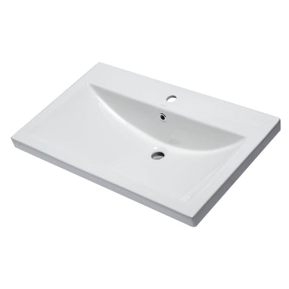 Eago 32"x19" White Ceramic Bathroom Sink