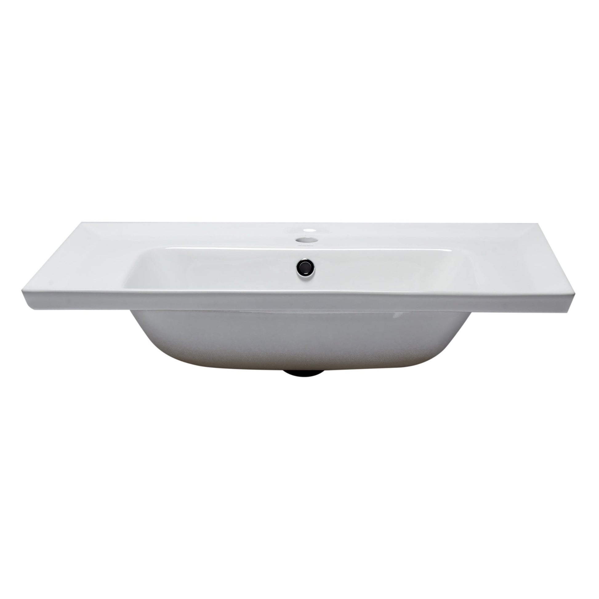 Eago 32"x19" White Ceramic Drop In Bathroom Sink