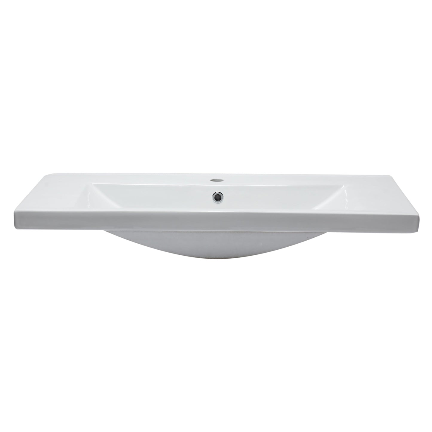 Eago 40"x19" White Ceramic Bathroom Sink