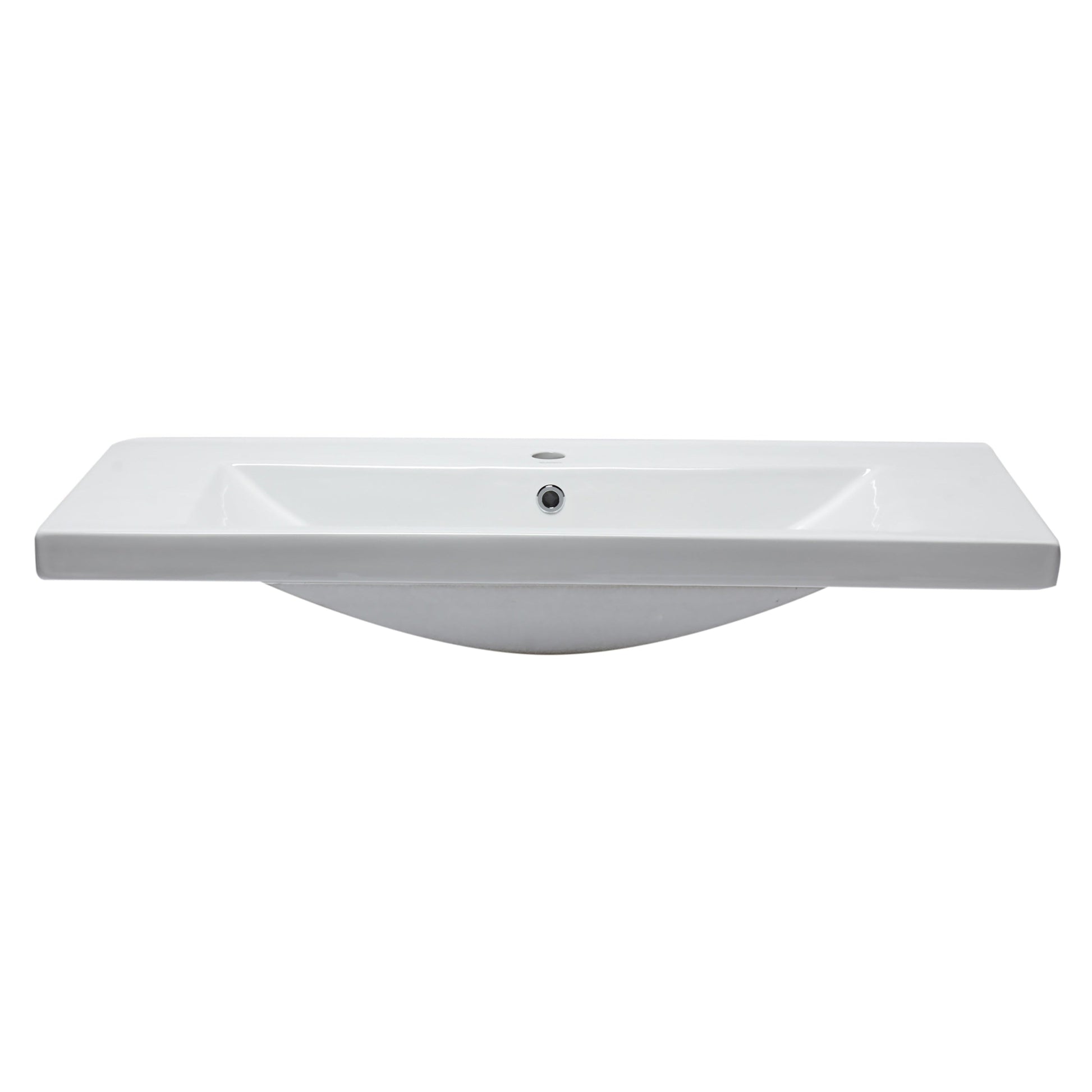 Eago 40"x19" White Ceramic Bathroom Sink