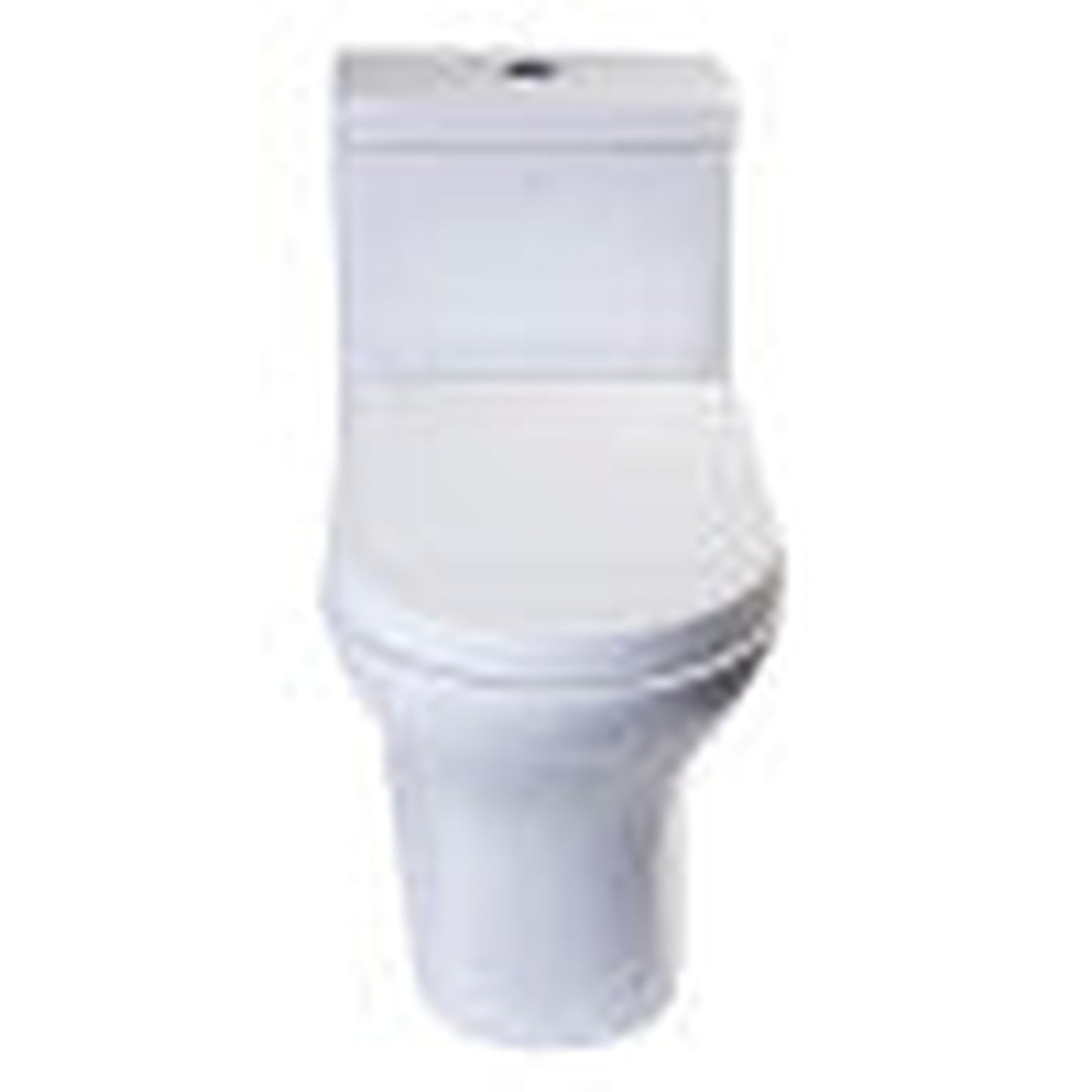Eago Dual Flush One Piece Eco-friendly High Efficiency Low Flush 27" White Toilet