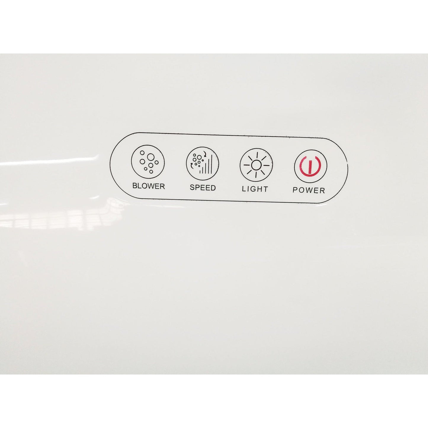 Eago Free Standing Air Bubble 66" Round Bathtub