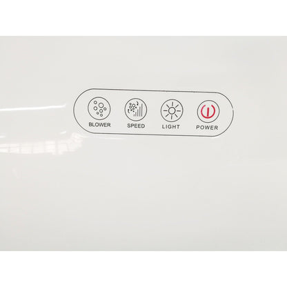 Eago Free Standing Air Bubble 66" Round Bathtub