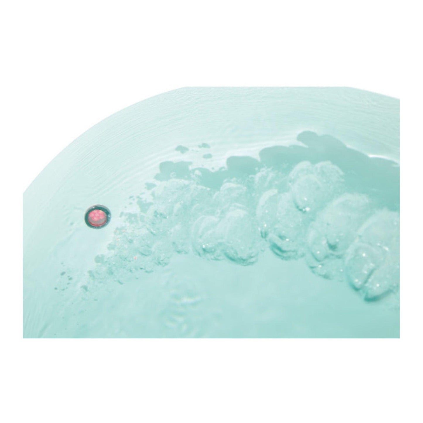 Eago Free Standing Air Bubble 66" Round Bathtub