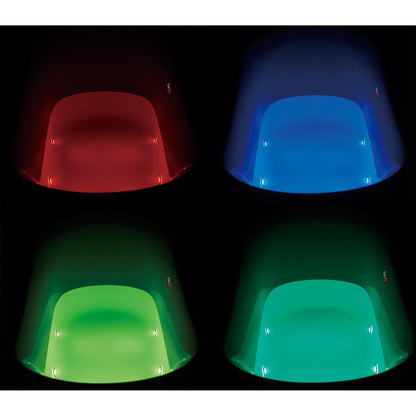 Eago Free Standing Air Bubble 69" White Bathtub