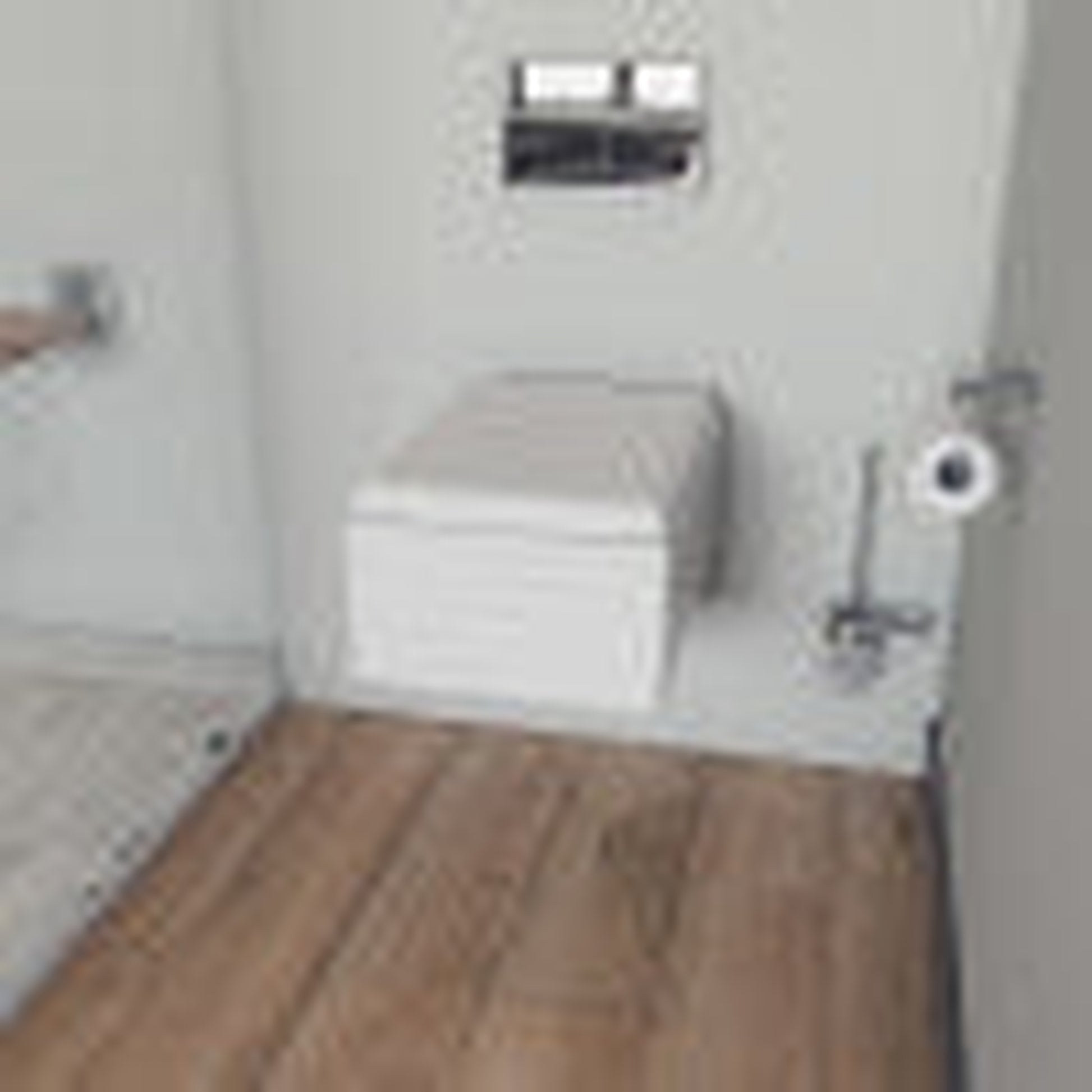 Eago Modern Wall Mount Dual Flush 21" Square Toilet