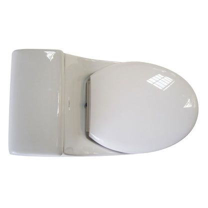 Eago One Piece High Efficiency Low Flush Eco-Friendly 29" Ceramic White Toilet