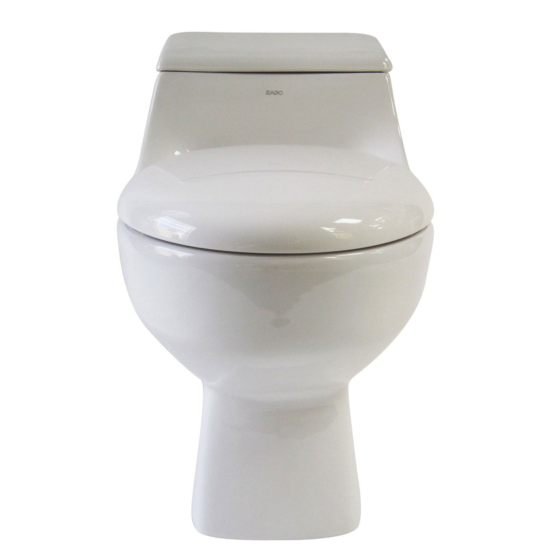 Eago One Piece High Efficiency Low Flush Eco-Friendly 29" Ceramic White Toilet