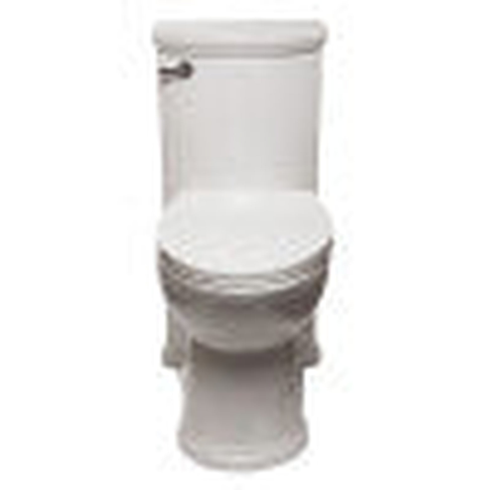 Eago One Piece Single Flush White Toilet