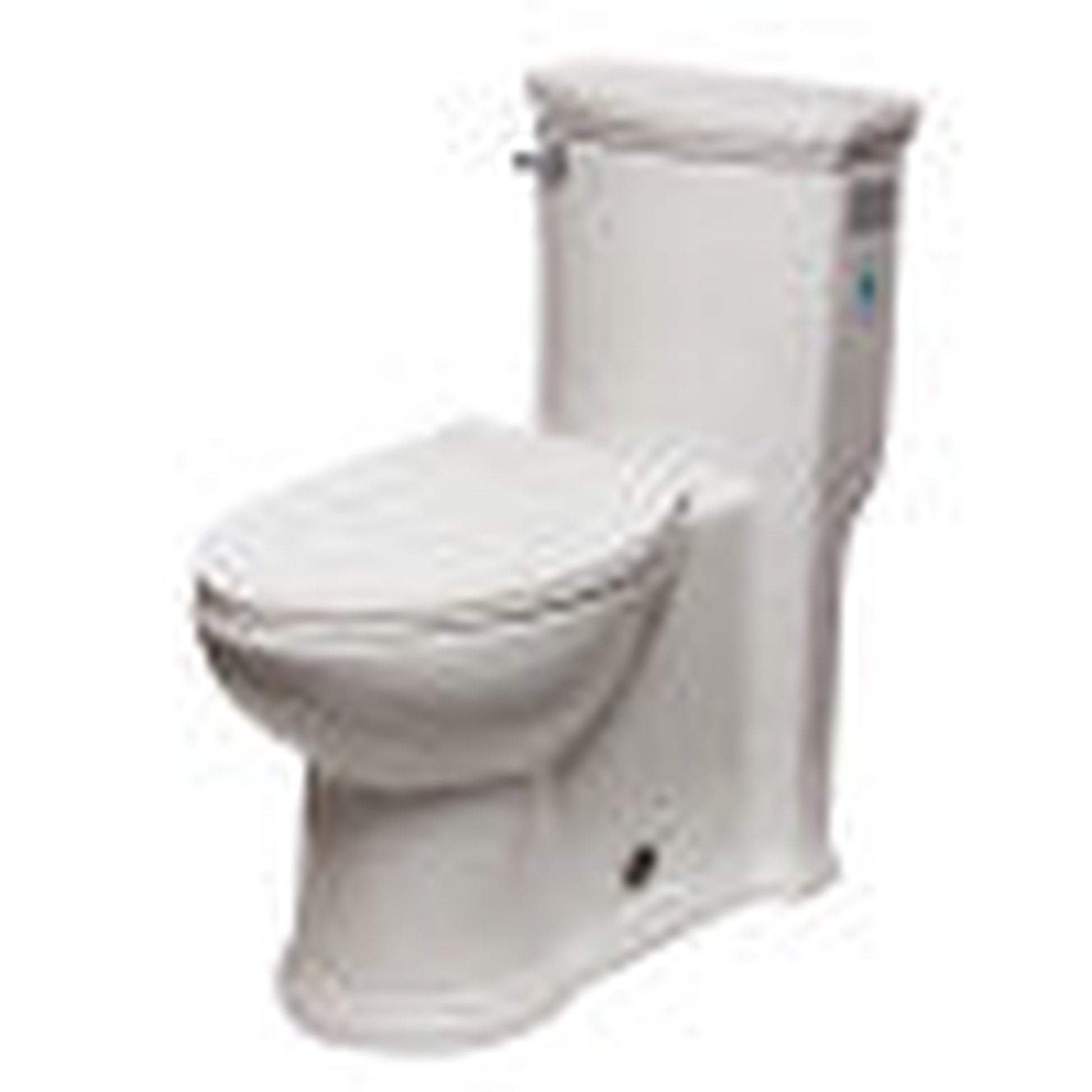 Eago One Piece Single Flush White Toilet