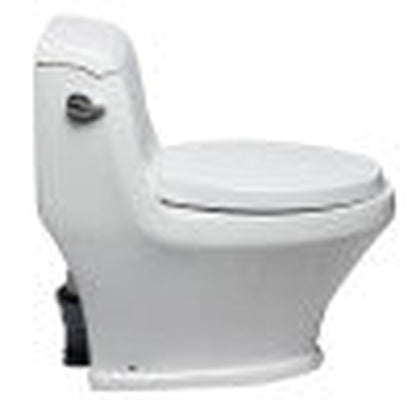 Eago Single Flush One Piece 29" White Ceramic Toilet