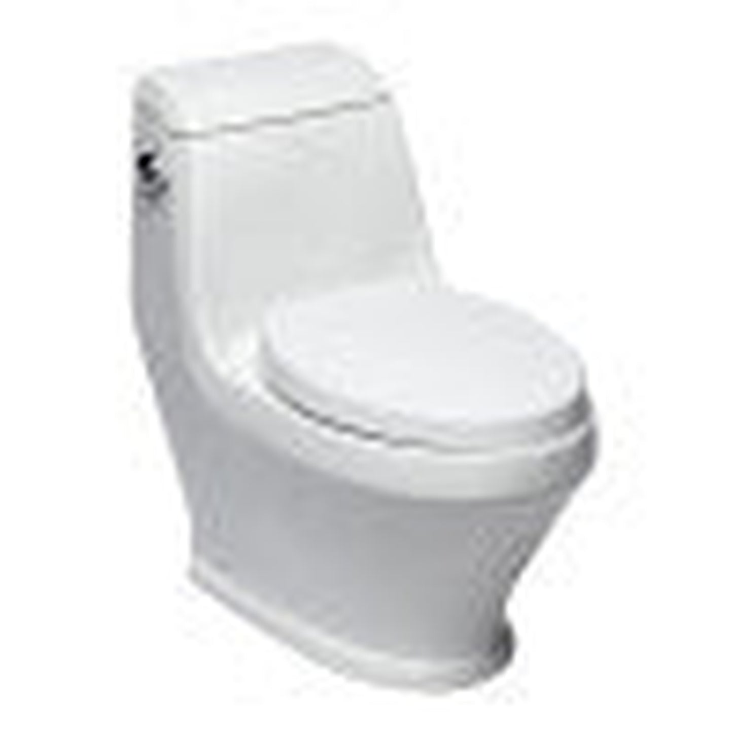Eago Single Flush One Piece 29" White Ceramic Toilet