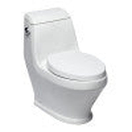 Eago Single Flush One Piece 29" White Ceramic Toilet
