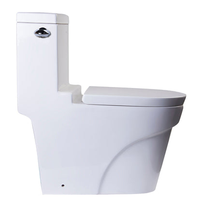 Eago Soft Closing Toilet Seat for TB326 17" White Toilet Seat
