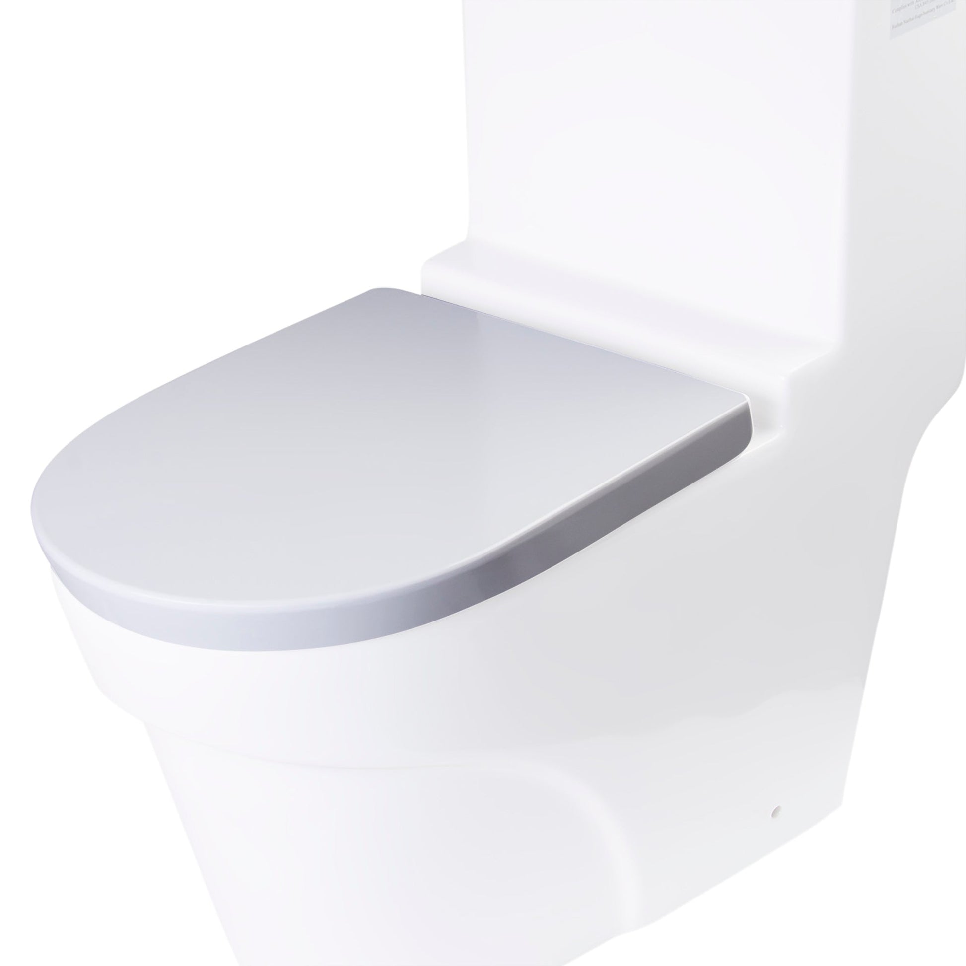 Eago Soft Closing Toilet Seat for TB326 17" White Toilet Seat