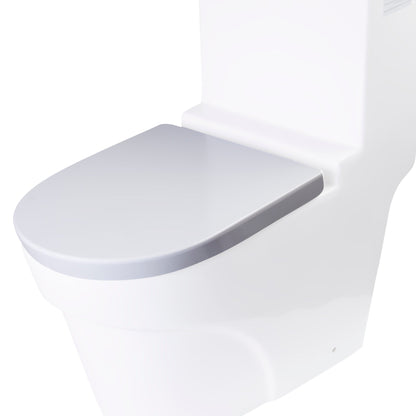 Eago Soft Closing Toilet Seat for TB326 17" White Toilet Seat