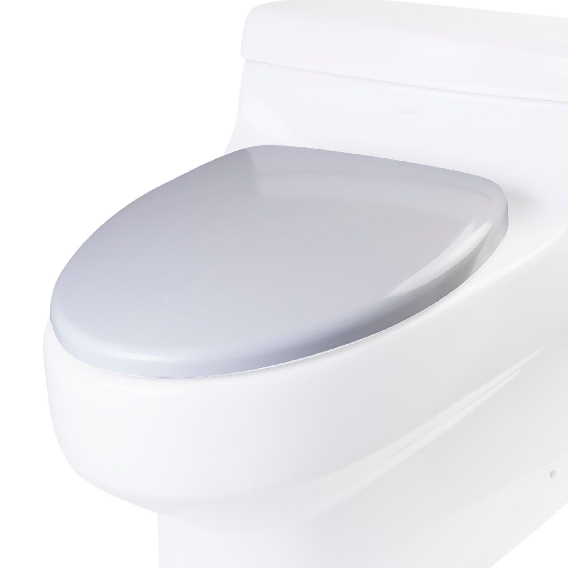 Eago Soft Closing Toilet Seat for TB352 19" White Toilet Seat