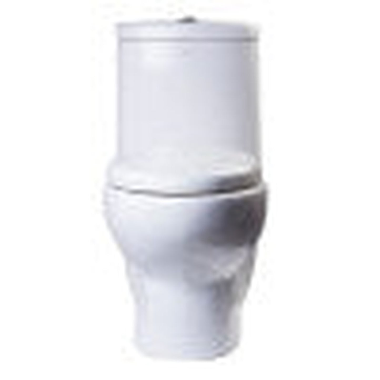 Eago Tall Dual Flush One Piece Low Flush 28" Ceramic White Toilet