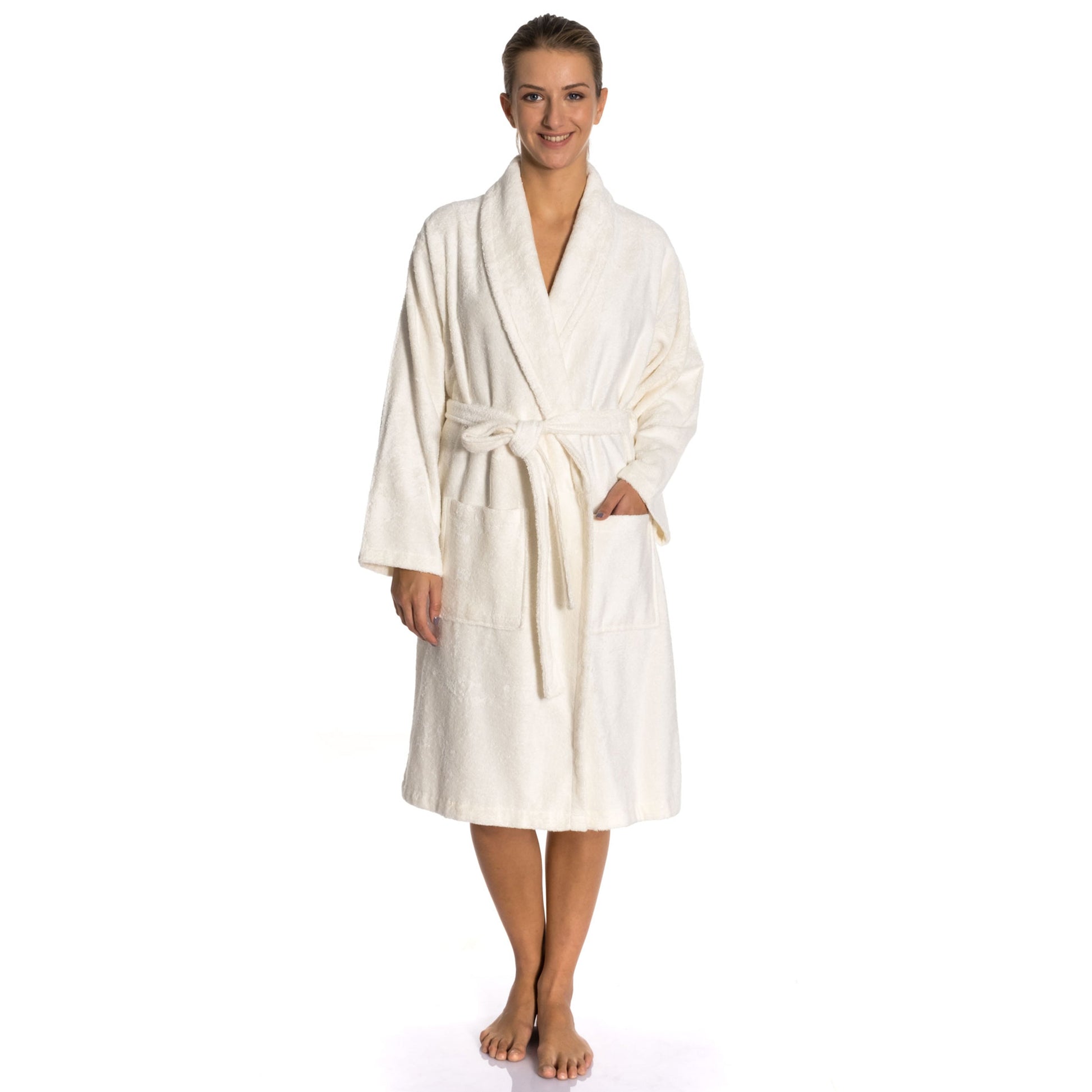 East 'N Blue Sultan Extra Large Cream Bathrobe