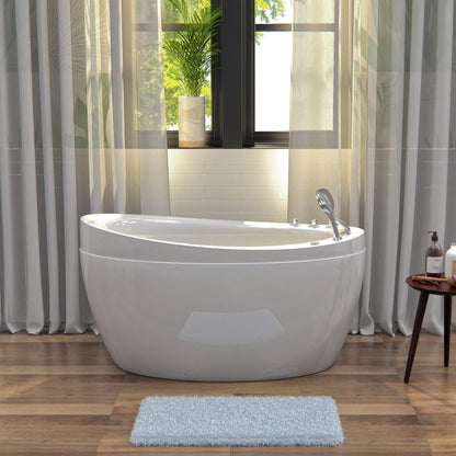 Empava 48" Freestanding Air Massage Japanese-Style Bathtub With Reversible Drain