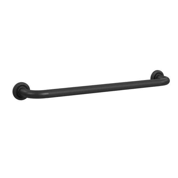 PULSE ShowerSpas Ergo Safety Bar 24" ADA Matte Black Grab Bar