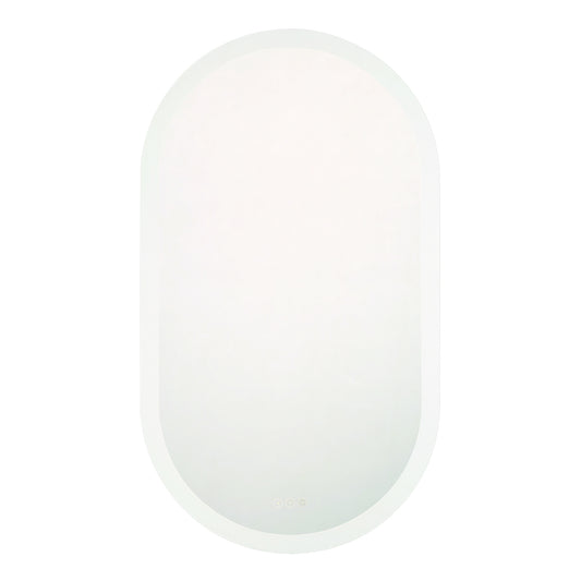 Eurofase Lighting Eslo 42" Integrated LED Frosted Glass Oval Mirror