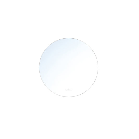 Eurofase Lighting Miir 24" Integrated LED Back-Lit Glass Round Dimmable Mirror
