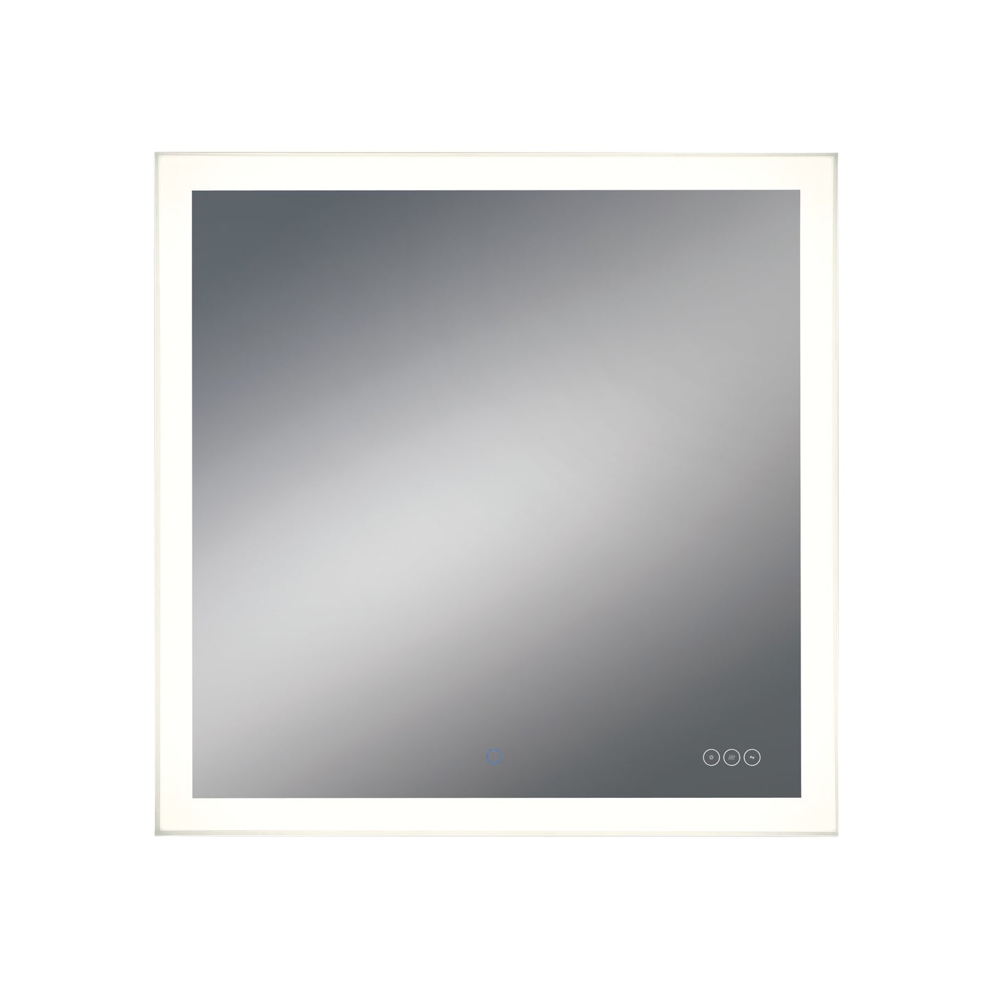 Eurofase Lighting Odessa 32" Integrated LED Edge-Lit Frosted Glass Square Dimmable Mirror