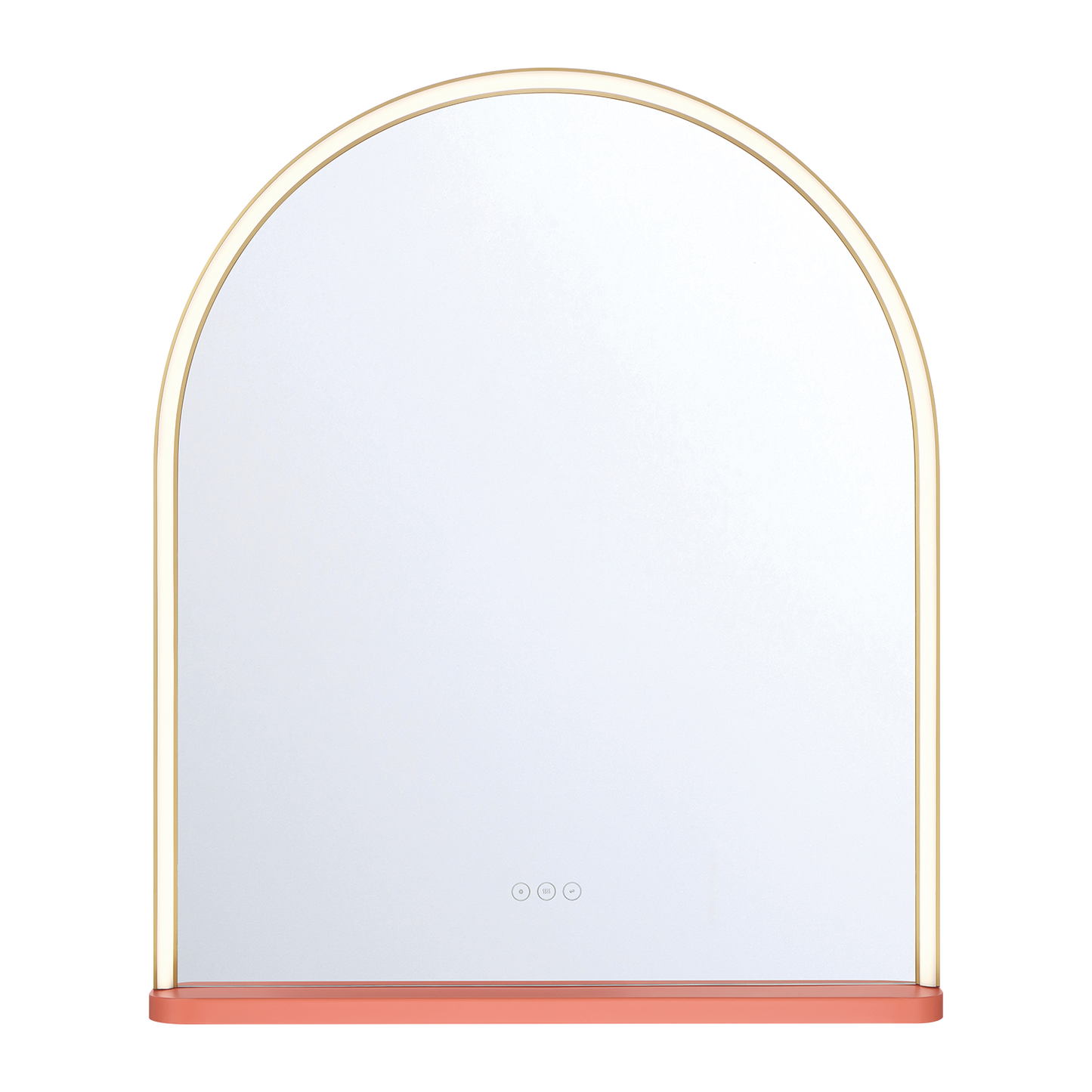 Eurofase Lighting Serin 30" Apricot Brandy Aluminum Glass Mirror Accessory