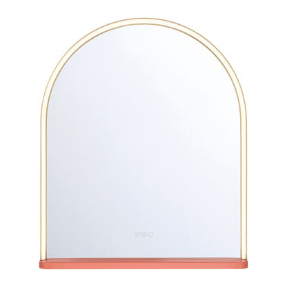 Eurofase Lighting Serin 30" Apricot Brandy Aluminum Glass Mirror Accessory