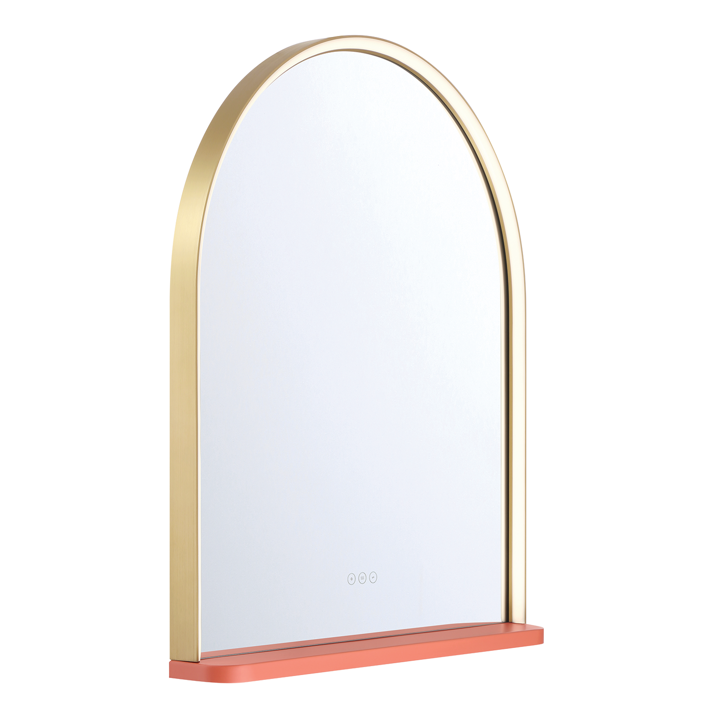 Eurofase Lighting Serin 30" Apricot Brandy Aluminum Glass Mirror Accessory