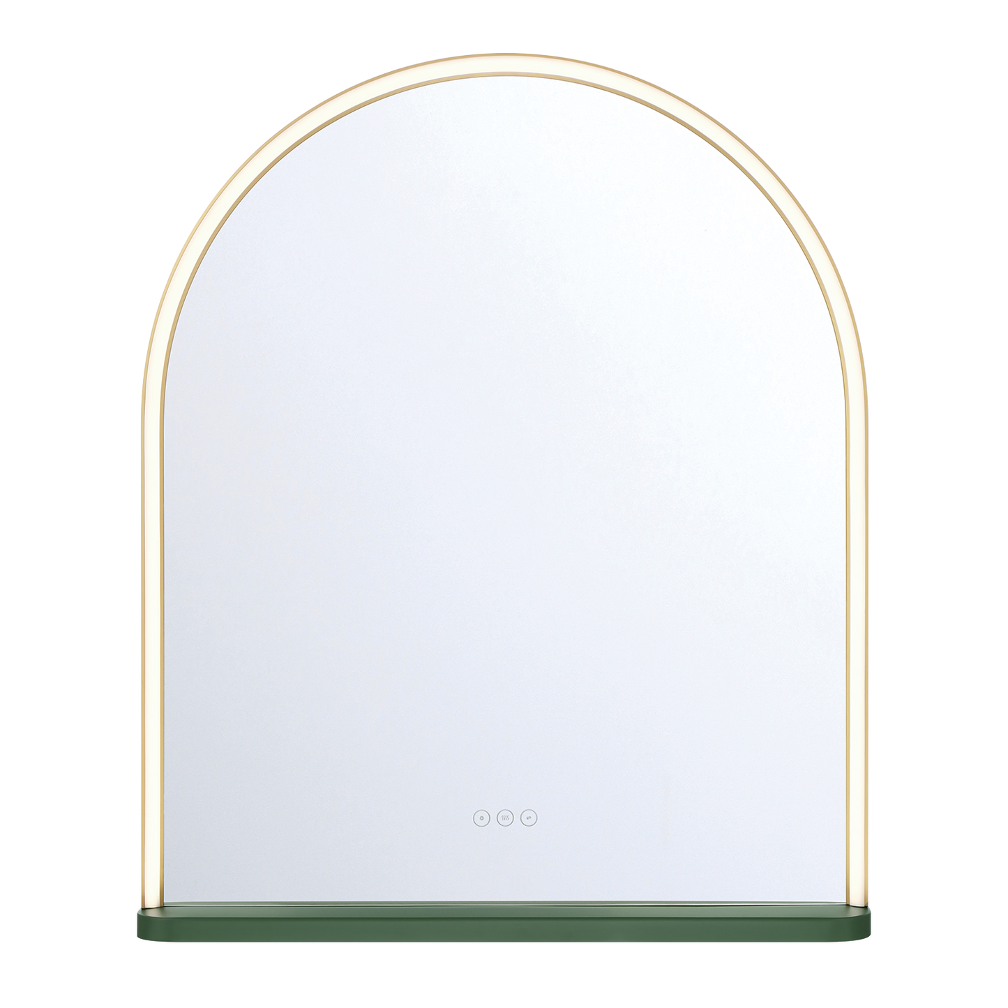 Eurofase Lighting Serin 30" Kombu Green Aluminum Glass Mirror Accessory