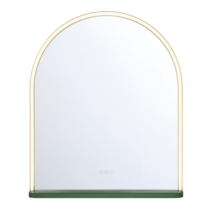 Eurofase Lighting Serin 30" Kombu Green Aluminum Glass Mirror Accessory